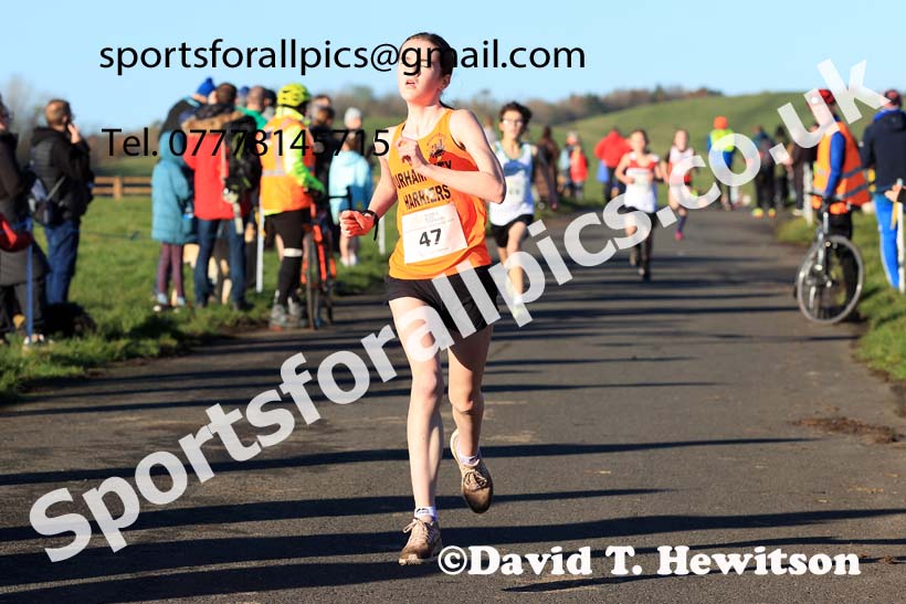 Boys and Girls under-13s 2023 Heaton Memorial 10k Road Race, Newcastle Town Moor, Newcastle.  Photo: David T. Hewitson/Sports for All Pics